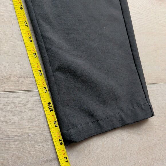 BYLT Kinetic Everyday Pant Mens 29x26 Charcoal Gray Performance Stretch EUC - Picture 12 of 15